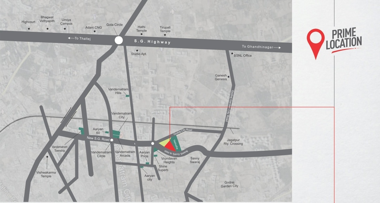 location of Centrepoint Commercial at Gota
