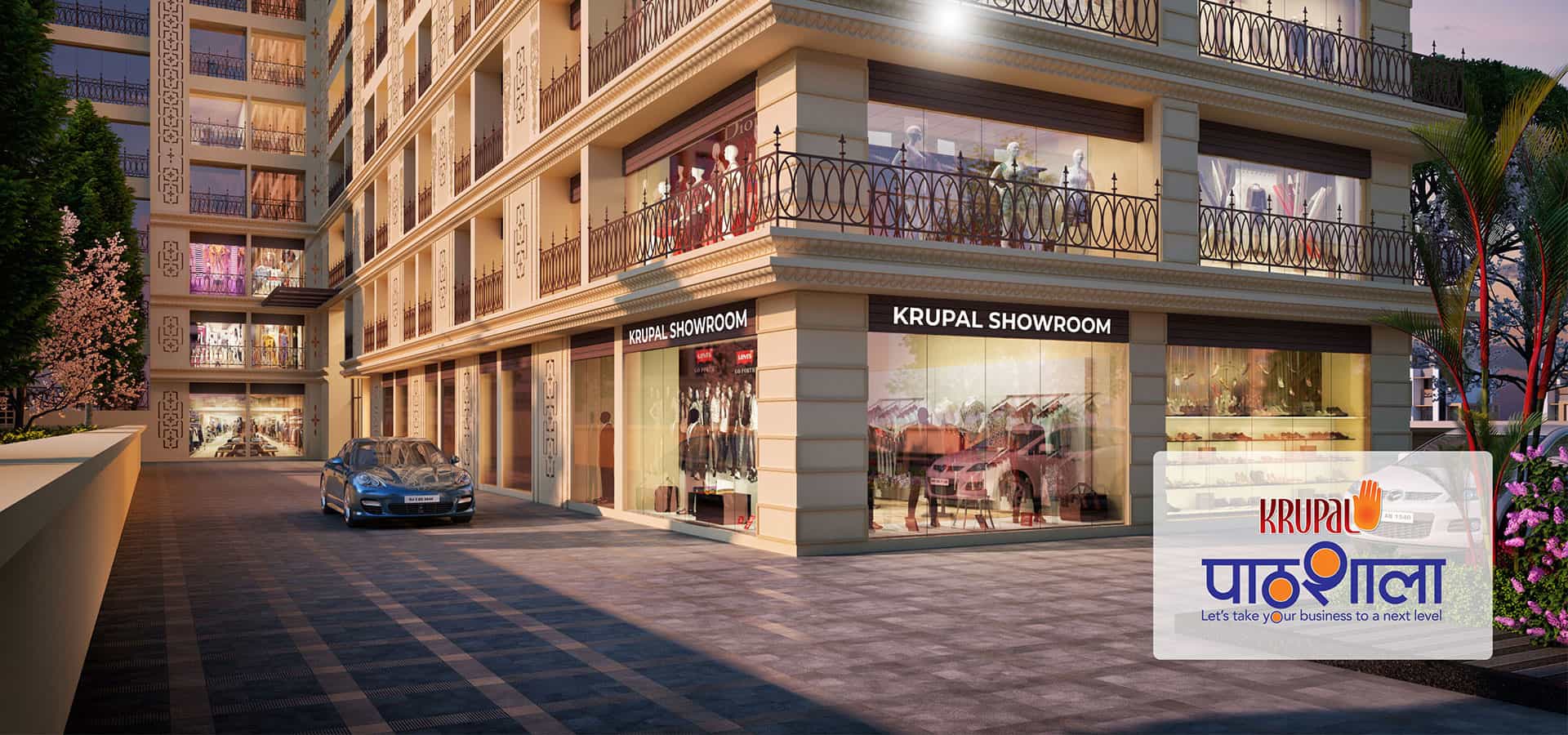 Krupal Pathshala Shop, Showrooms & Offices at Shivranjani Ahmedabad