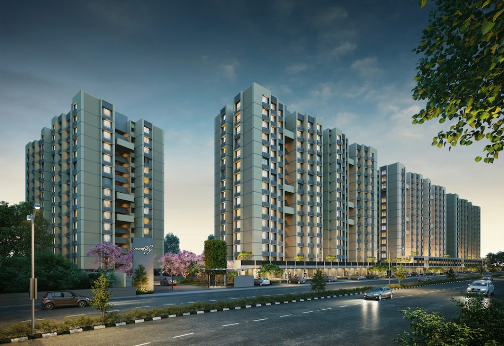 3 BHK Residential Apartment of Orchid Sky at Shela