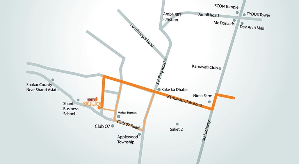 Location of Krupal bachpan at Shela